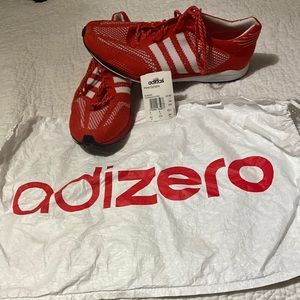 Women’s Adizero Olympic running shoe, by Adidas